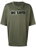 Dolce & Gabbana Dg Love T-shirt - Green