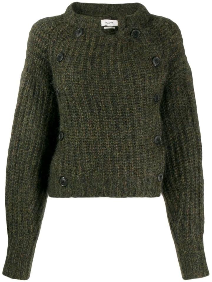 Isabel Marant Étoile Double Breasted Jumper - Green