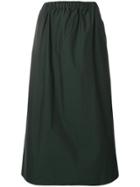 Cristaseya A-line Maxi Skirt - Green