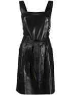 Nanushka Faux-leather Dress - Black