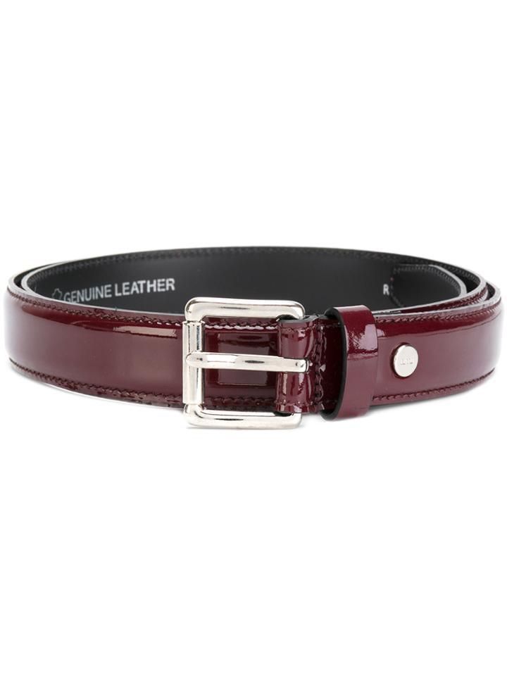 Ami Alexandre Mattiussi Thin Belt - Pink & Purple