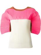 Sofie D'hoore Structured Sleeve Pleated Top