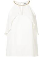 Liu Jo Chain-embellished Top - White