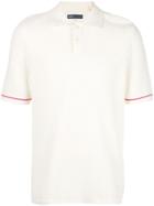 Levi's: Made & Crafted Crochet Stitch Polo Shirt - White