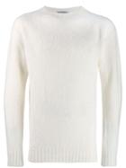 Officine Generale Classic Sweater - White