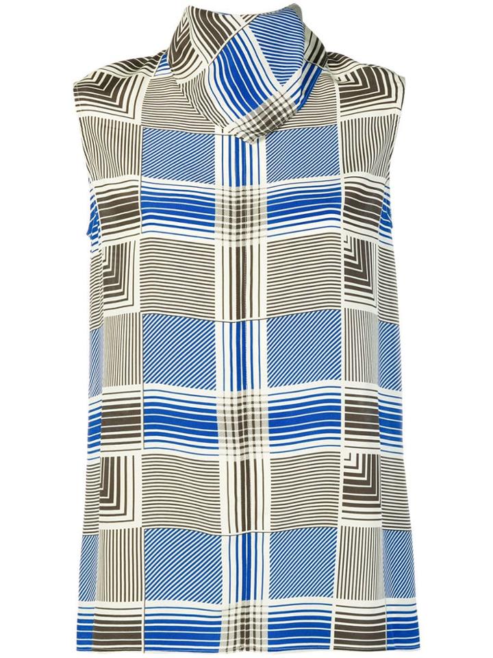 Joseph Scarf Neck Blouse - Nude & Neutrals
