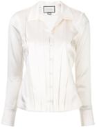 Alexis Ottile Silk Shirt - White