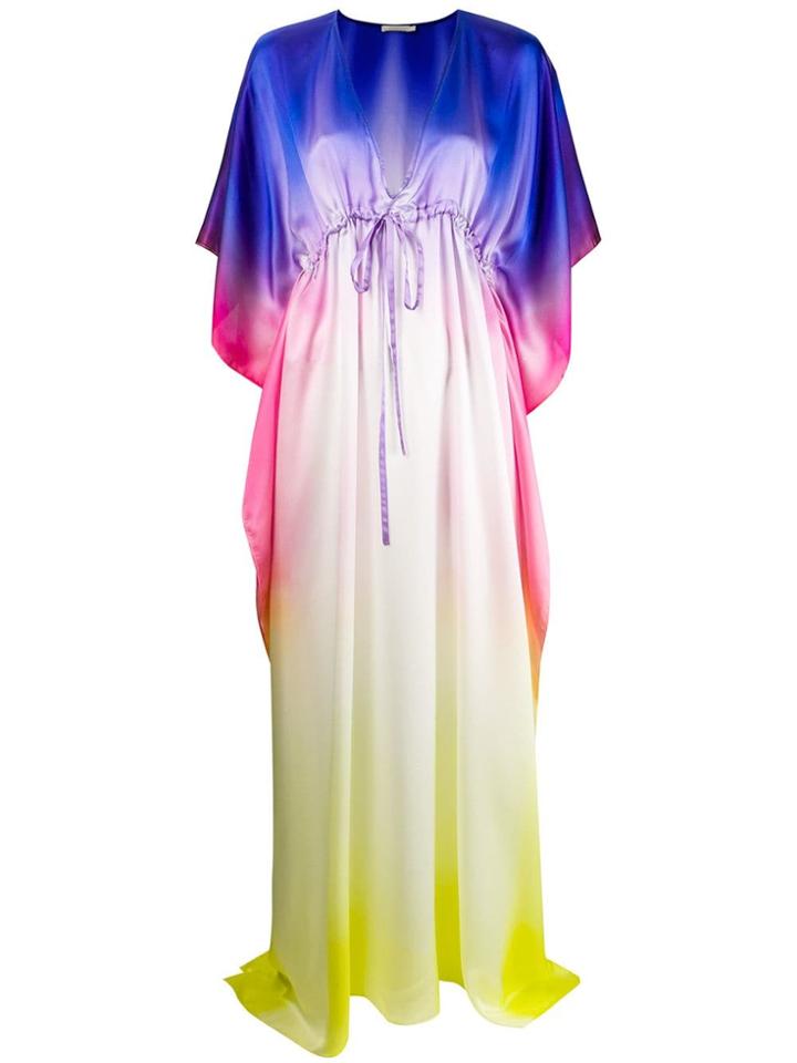 Amen Gradient-effect Dress - Yellow