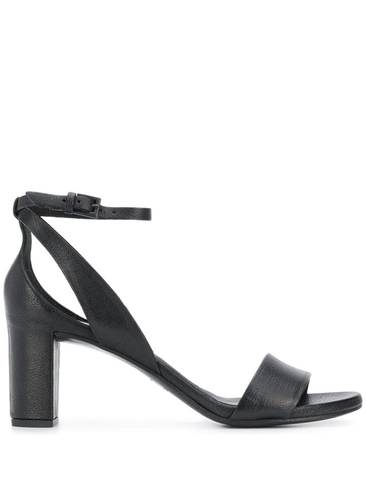 Del Carlo Open-toe Sandals - Black