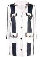 Skiim Lisa Leather Jacket - White
