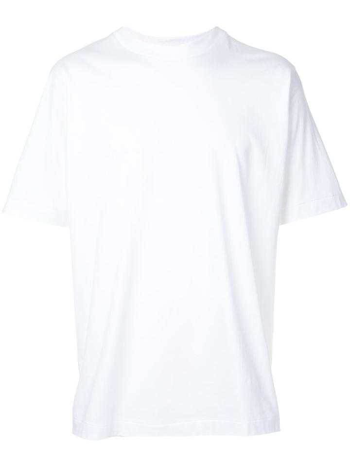 H Beauty & Youth Plain T-shirt, Men's, Size: Small, White, Cotton