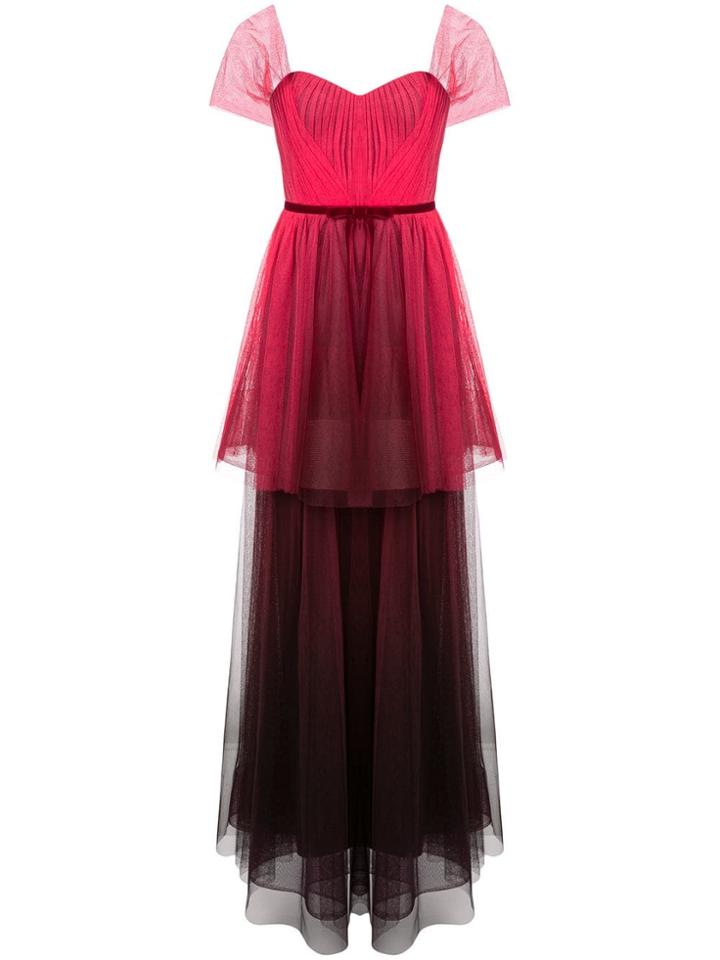 Marchesa Notte Marchesa Notte N26g0721 Red Synthetic->polyester