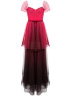 Marchesa Notte Marchesa Notte N26g0721 Red Synthetic->polyester