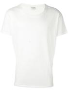 Saint Laurent Basic T-shirt, Men's, Size: Small, White, Cotton