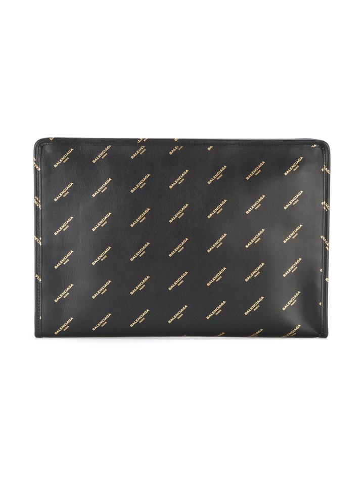 Balenciaga All Over Clip M - Black