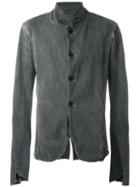 Lost & Found Ria Dunn Button Up Jacket, Men's, Size: Small, Grey, Cotton