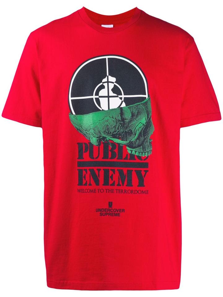 Supreme Public Enemy T-shirt - Red