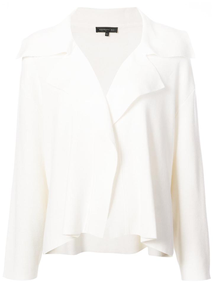 Barbara Bui Flappy Collar Cardigan - Nude & Neutrals