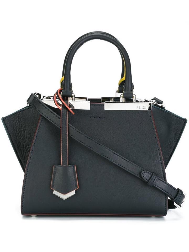 Fendi Mini '3jours' Tote, Women's, Blue