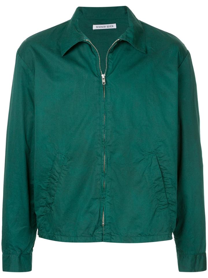7x7 Shirt Jacket - Green