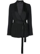 Eleventy Oversized Blazer Jacket - Black