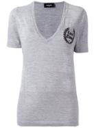 Dsquared2 Caten Twins V-neck T-shirt - Grey
