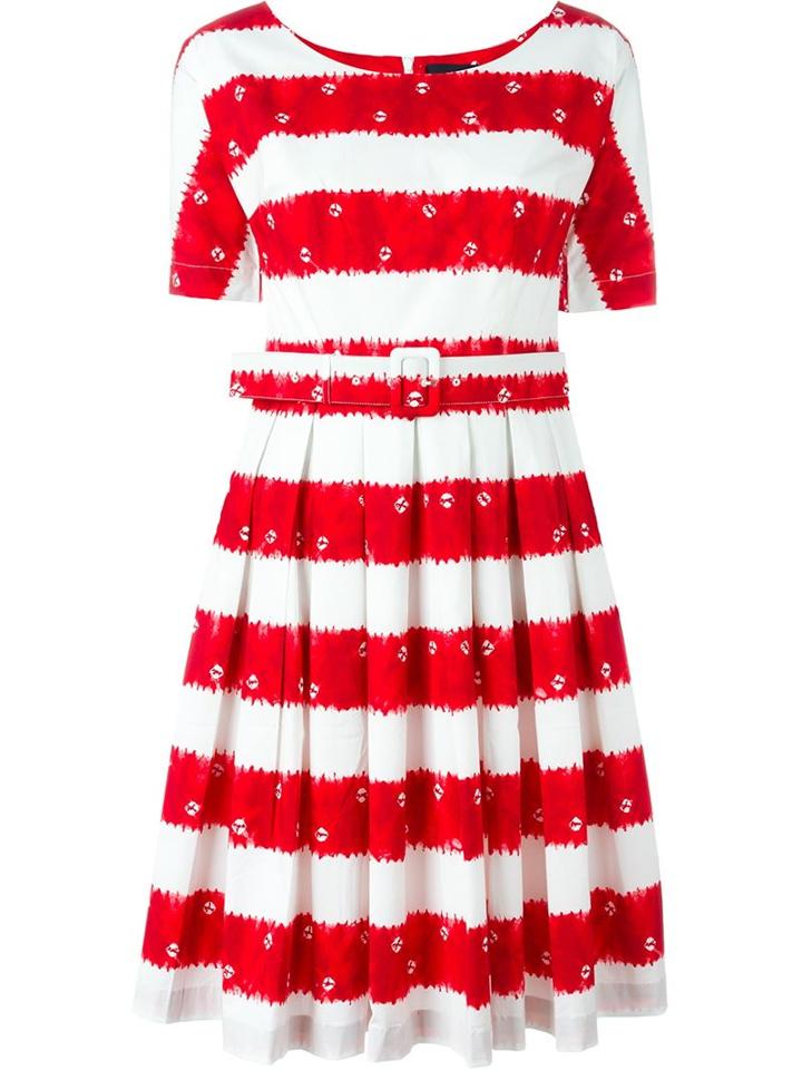 Samantha Sung 'may' Striped Dress