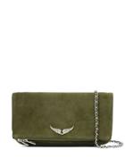 Zadig & Voltaire Rock Clutch - Green