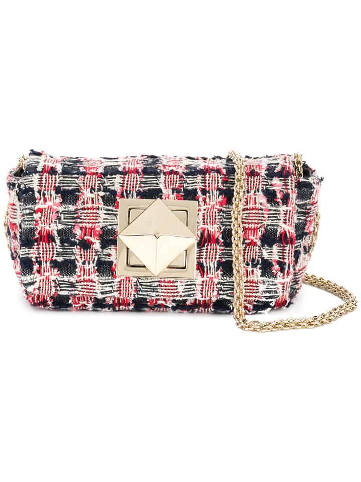 Sonia Rykiel Embroidered Shoulder Bag - Blue