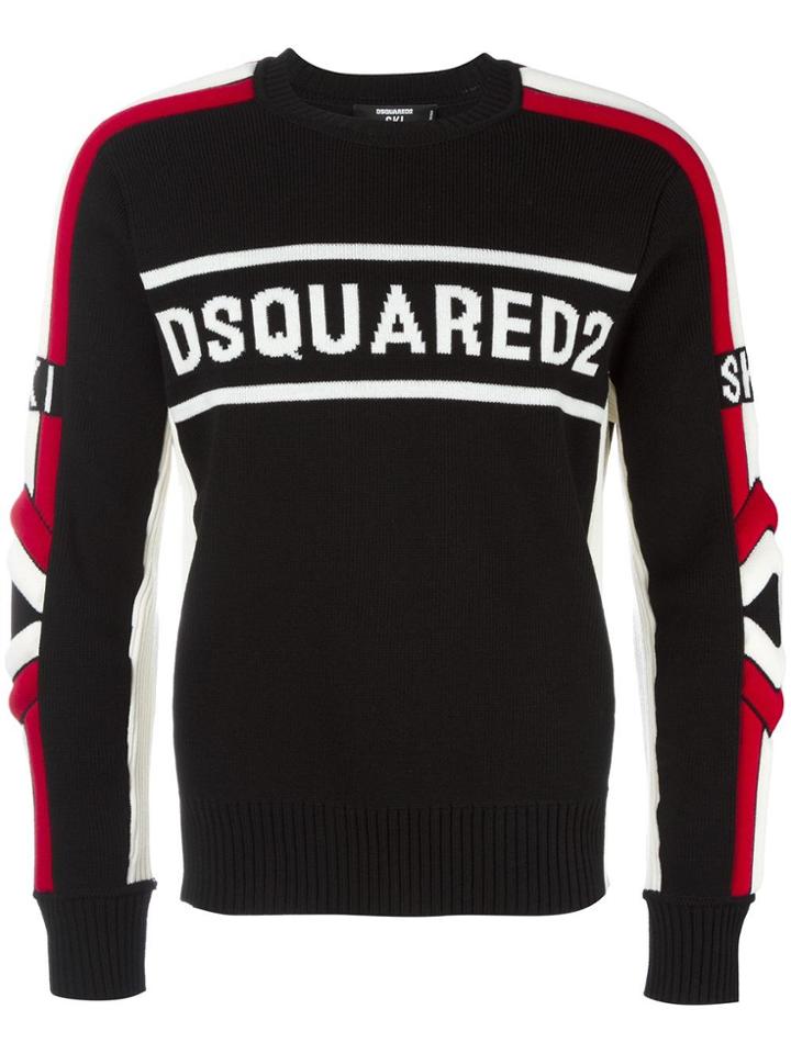 Dsquared2 Ski Logo Jumper - Black