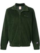 Champion Velvet Zip-up Jacket - Green