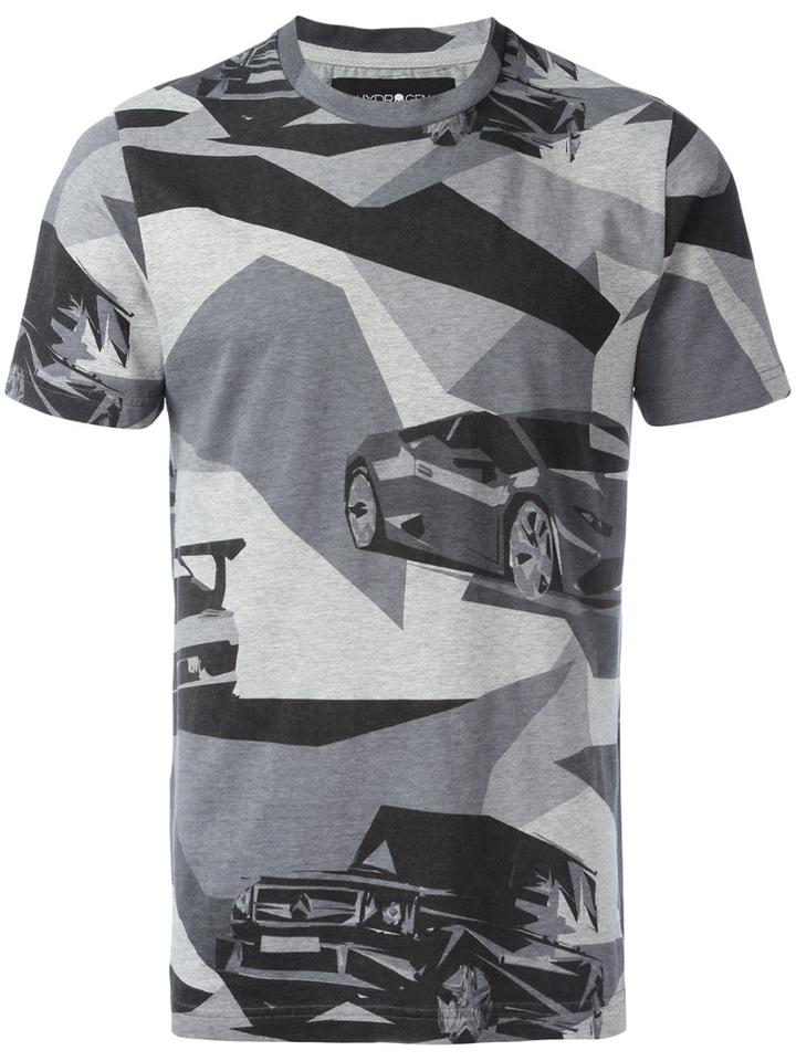 Hydrogen Camouflage T-shirt, Size: Small, Black, Cotton