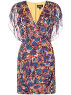Saloni Brooke Dress - Blue