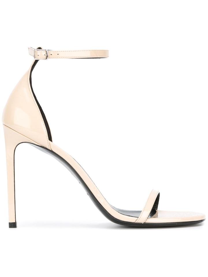 Saint Laurent 'classic Jane 105' Sandals - Nude & Neutrals