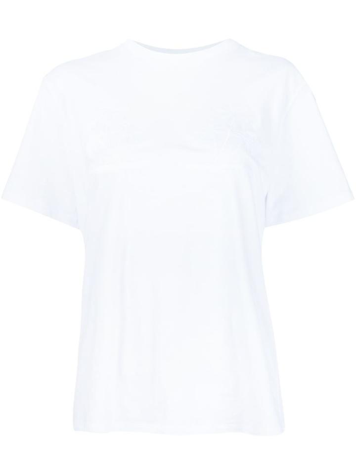 Alexander Wang Palm Tree Embroidered T-shirt