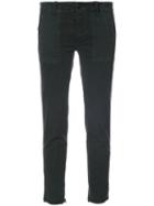 Nili Lotan - Raw Hem Skinny Jeans - Women - Cotton/spandex/elastane - 10, Black, Cotton/spandex/elastane