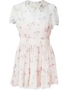 Red Valentino Printed Shirt Dress