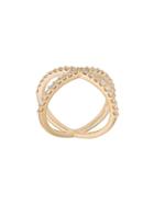 Alinka Katia Diamond Ring, Women's, Size: N, Metallic, Diamond/18kt Yellow Gold