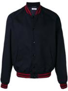 Saint Laurent - Teddy Bomber Jacket - Men - Silk/cotton/wool - M, Black, Silk/cotton/wool
