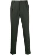 Ps Paul Smith Tapered Mid-rise Trousers - Green