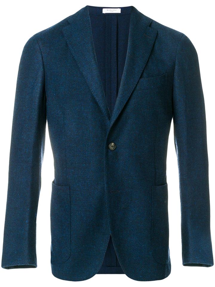 Boglioli Single Breasted Blazer - Blue