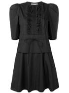 See By Chloé Puff Sleeve Dress - Black