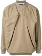 Y/project Oversized Piped Sweatshirt - Brown