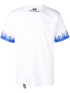 Vision Of Super Flame Print Logo T-shirt - White