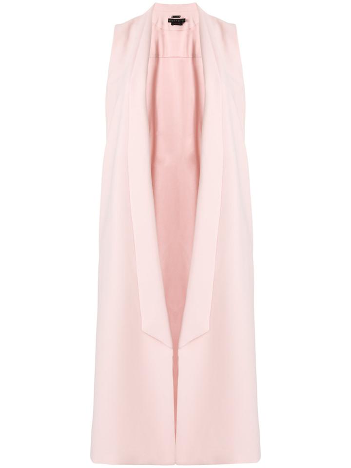Alice+olivia Long Waistcoat - Pink & Purple