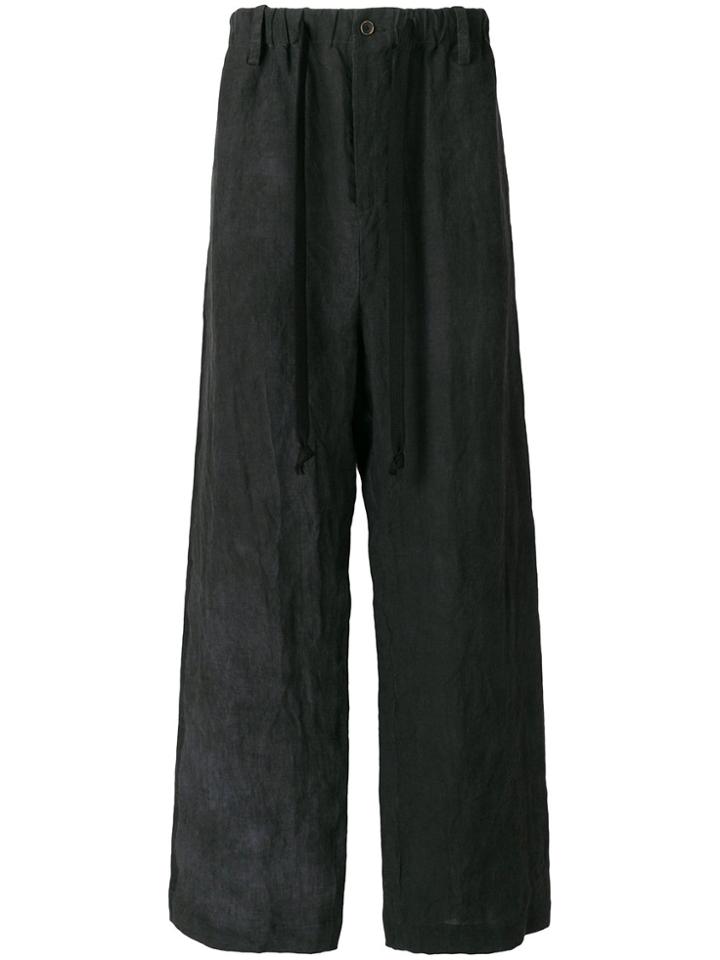 Uma Wang Wide Leg Trousers - Blue