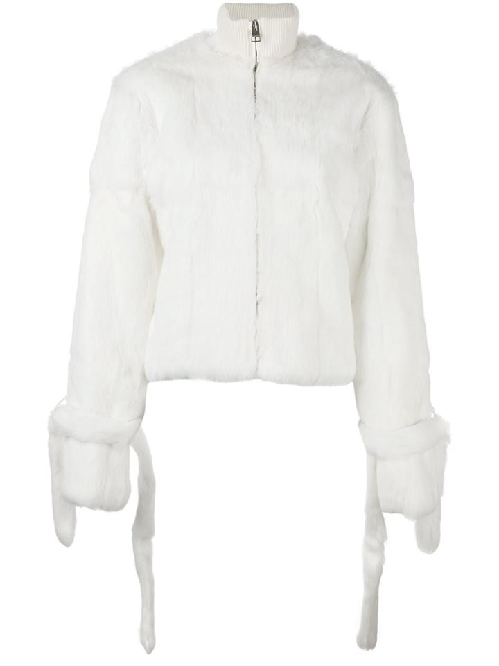 Jw Anderson Bow Detail Jacket - White