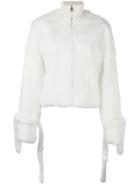 Jw Anderson Bow Detail Jacket - White