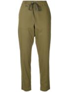 Semicouture Tapered Trousers - Green