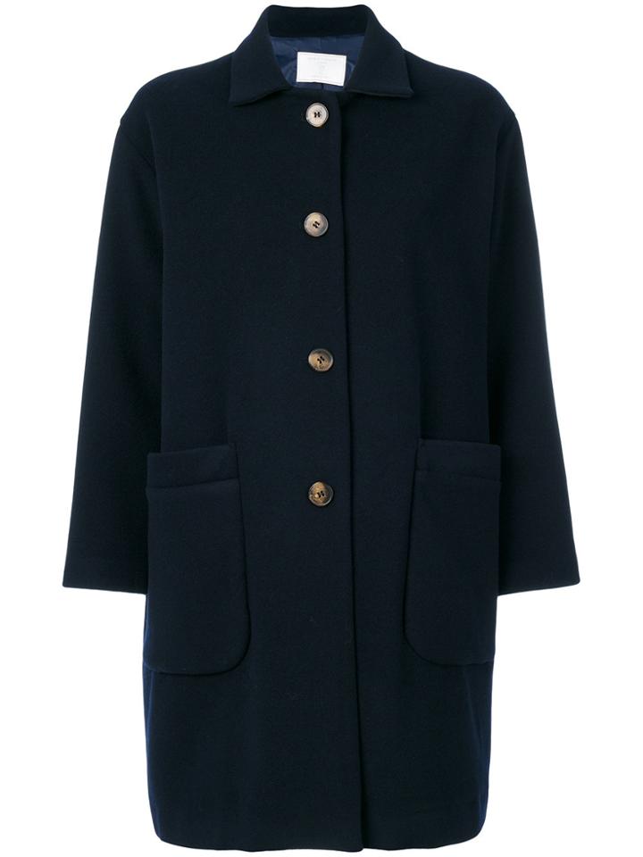 Société Anonyme Patch Pocket Coat - Blue